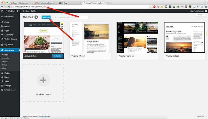 Add-new-theme-Wordpress