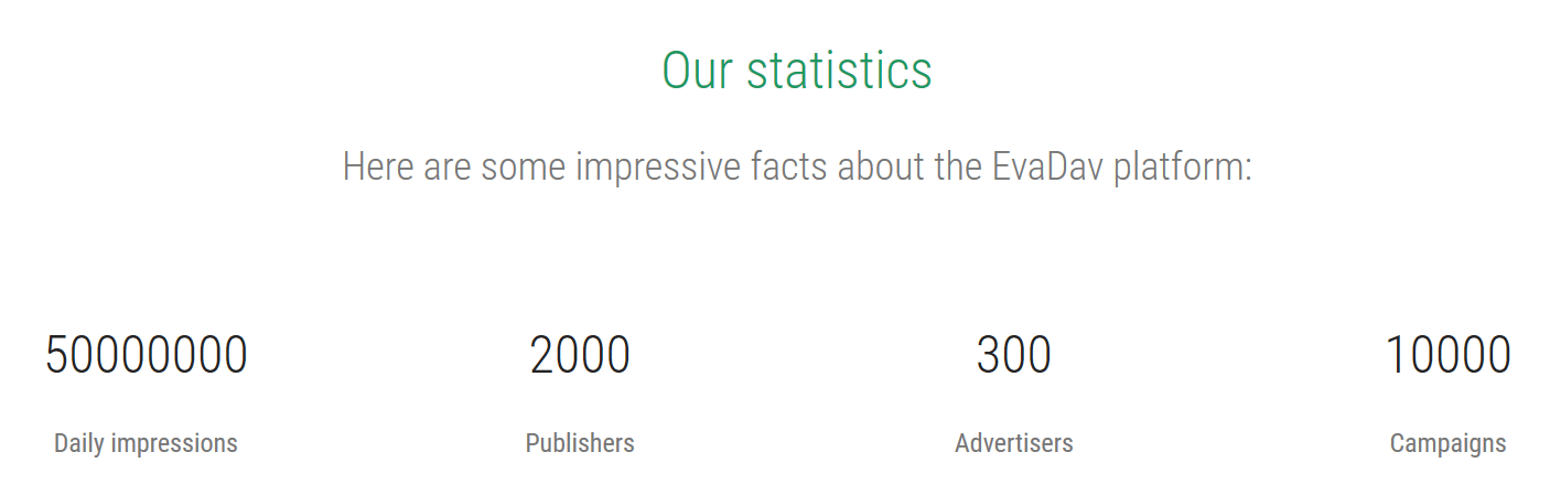 EvaDav Stats EvaDav Stats