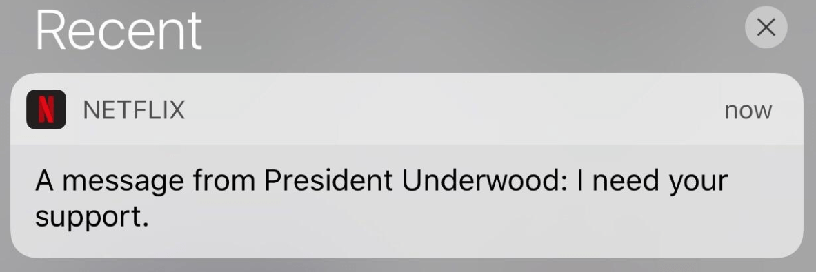 Netflix Push Notification Netflix Push Notification